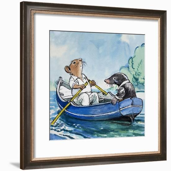 The Wind in the Willows-Philip Mendoza-Framed Giclee Print