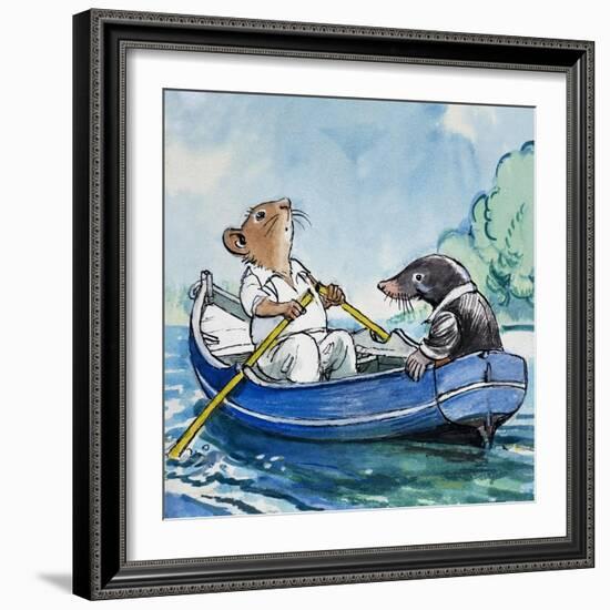 The Wind in the Willows-Philip Mendoza-Framed Giclee Print