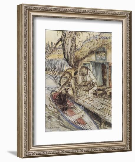 The Wind in the Willows-Arthur Rackham-Framed Giclee Print