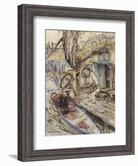 The Wind in the Willows-Arthur Rackham-Framed Giclee Print