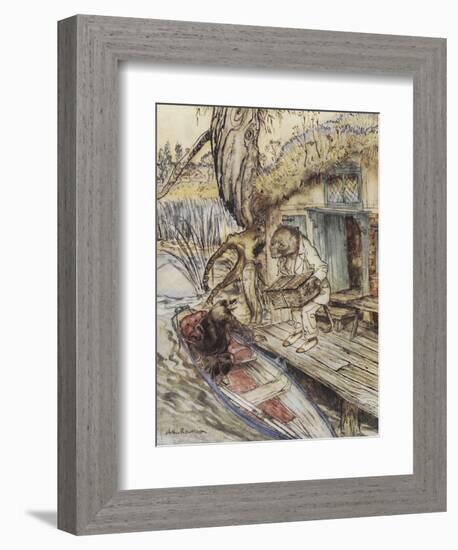 The Wind in the Willows-Arthur Rackham-Framed Giclee Print