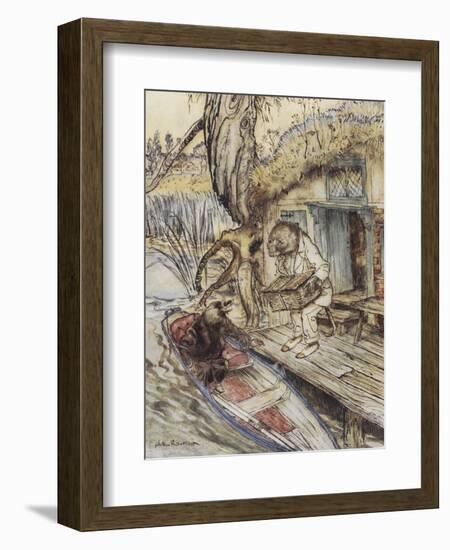 The Wind in the Willows-Arthur Rackham-Framed Giclee Print