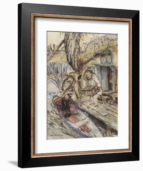 The Wind in the Willows-Arthur Rackham-Framed Giclee Print