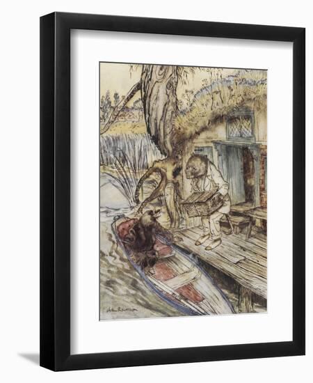 The Wind in the Willows-Arthur Rackham-Framed Giclee Print