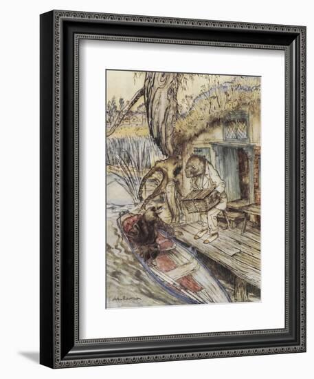 The Wind in the Willows-Arthur Rackham-Framed Giclee Print