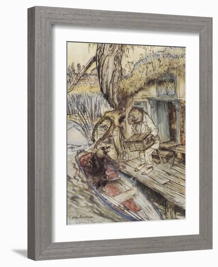 The Wind in the Willows-Arthur Rackham-Framed Giclee Print