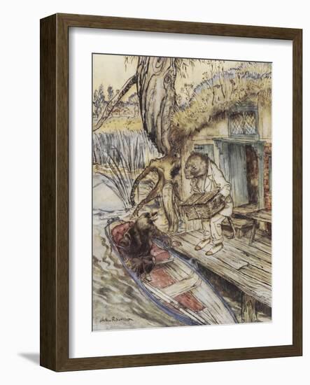 The Wind in the Willows-Arthur Rackham-Framed Giclee Print