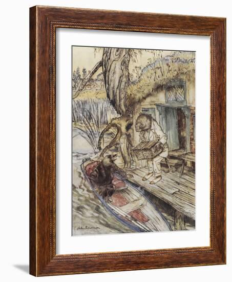 The Wind in the Willows-Arthur Rackham-Framed Giclee Print