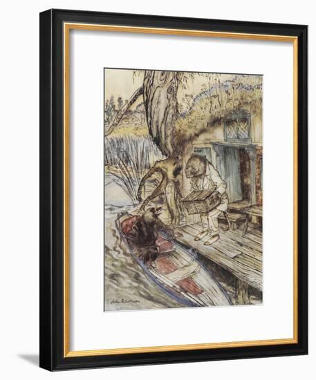 The Wind in the Willows-Arthur Rackham-Framed Giclee Print