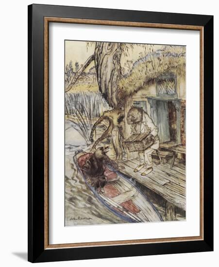 The Wind in the Willows-Arthur Rackham-Framed Giclee Print