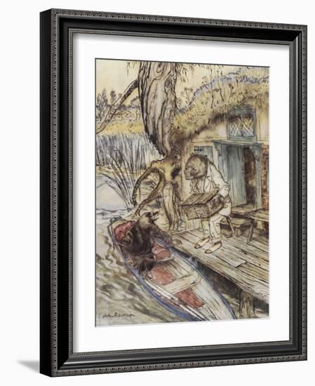 The Wind in the Willows-Arthur Rackham-Framed Giclee Print