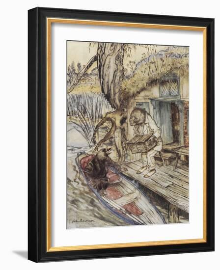 The Wind in the Willows-Arthur Rackham-Framed Giclee Print