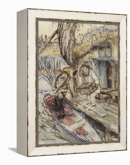 The Wind in the Willows-Arthur Rackham-Framed Premier Image Canvas