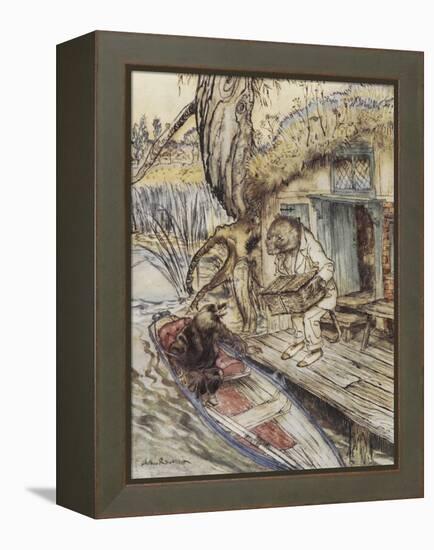 The Wind in the Willows-Arthur Rackham-Framed Premier Image Canvas