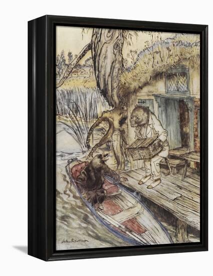 The Wind in the Willows-Arthur Rackham-Framed Premier Image Canvas