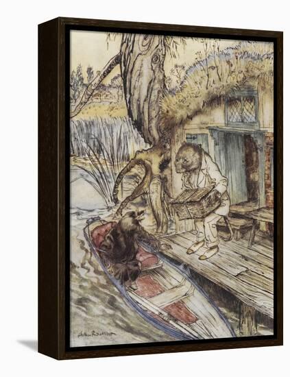 The Wind in the Willows-Arthur Rackham-Framed Premier Image Canvas