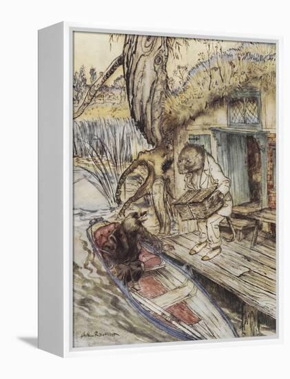 The Wind in the Willows-Arthur Rackham-Framed Premier Image Canvas