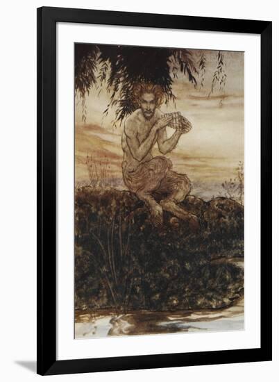 The Wind in the Willows-Arthur Rackham-Framed Giclee Print
