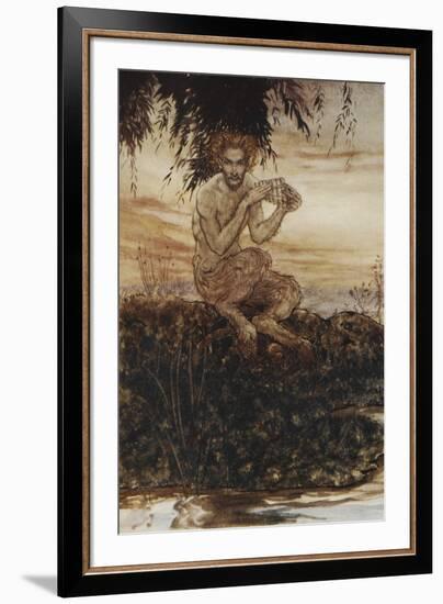 The Wind in the Willows-Arthur Rackham-Framed Giclee Print