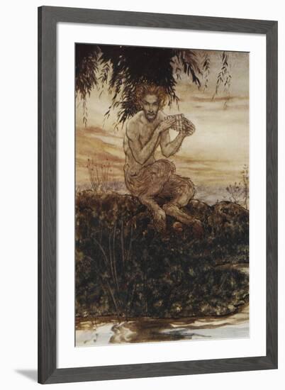 The Wind in the Willows-Arthur Rackham-Framed Giclee Print