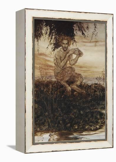 The Wind in the Willows-Arthur Rackham-Framed Premier Image Canvas