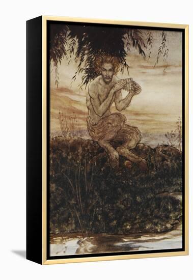 The Wind in the Willows-Arthur Rackham-Framed Premier Image Canvas