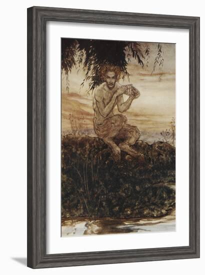 The Wind in the Willows-Arthur Rackham-Framed Giclee Print