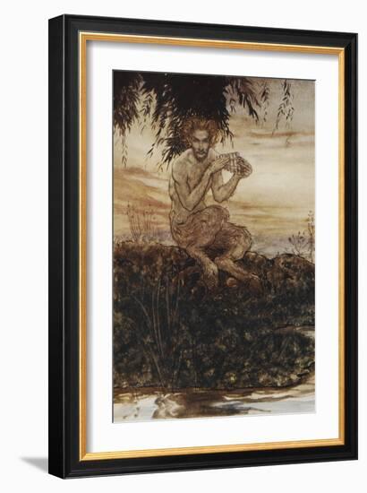 The Wind in the Willows-Arthur Rackham-Framed Giclee Print