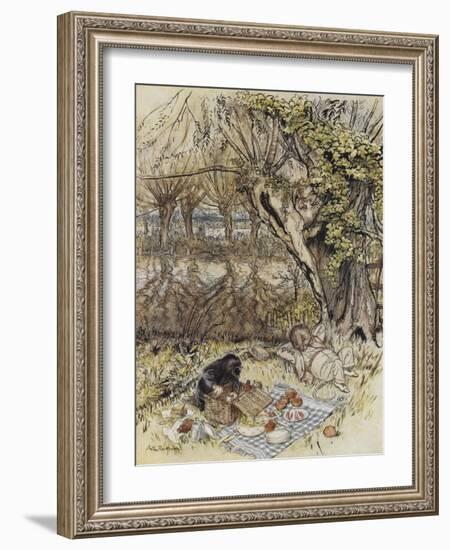 The Wind in the Willows-Arthur Rackham-Framed Giclee Print