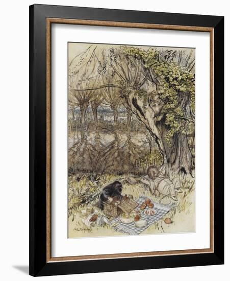 The Wind in the Willows-Arthur Rackham-Framed Giclee Print