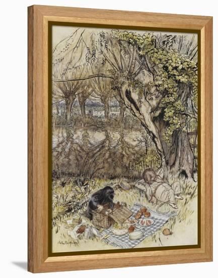 The Wind in the Willows-Arthur Rackham-Framed Premier Image Canvas