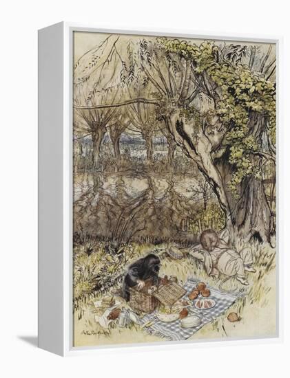 The Wind in the Willows-Arthur Rackham-Framed Premier Image Canvas