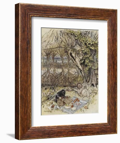 The Wind in the Willows-Arthur Rackham-Framed Giclee Print