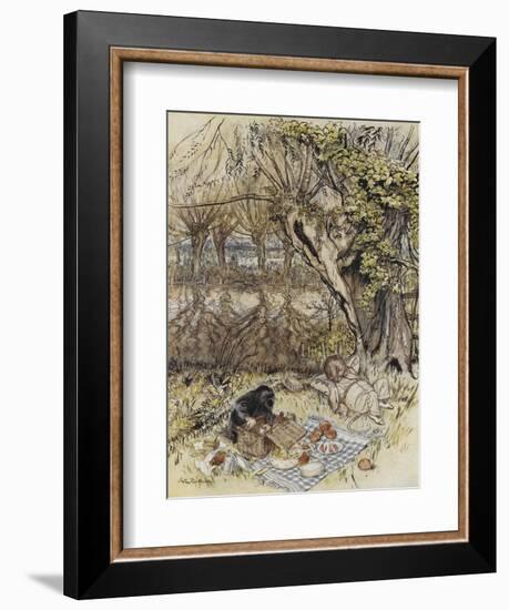 The Wind in the Willows-Arthur Rackham-Framed Giclee Print