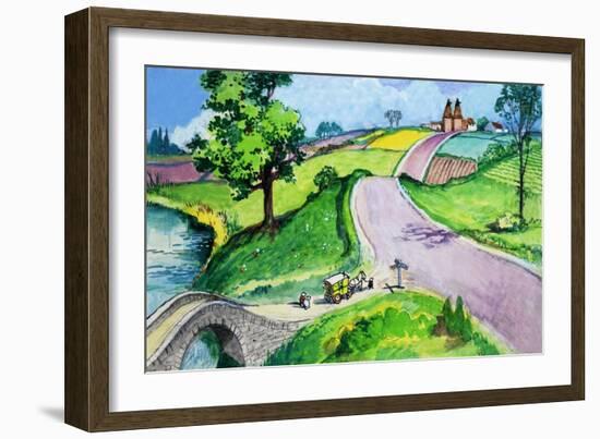 The Wind in the Willows-Philip Mendoza-Framed Giclee Print