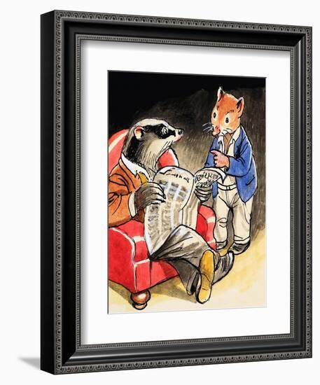 The Wind in the Willows-Philip Mendoza-Framed Giclee Print