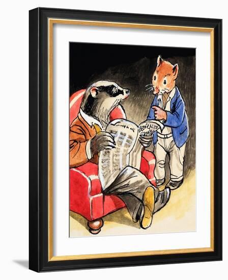 The Wind in the Willows-Philip Mendoza-Framed Giclee Print