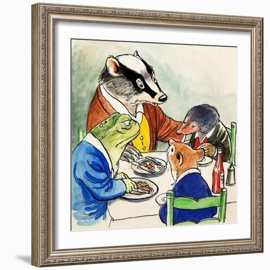 The Wind in the Willows-Philip Mendoza-Framed Giclee Print