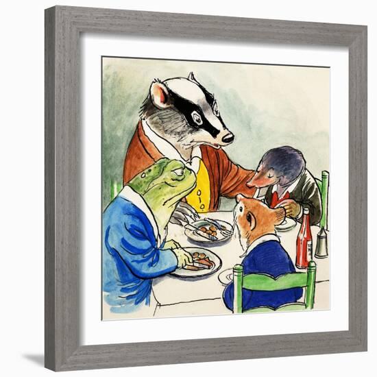 The Wind in the Willows-Philip Mendoza-Framed Giclee Print