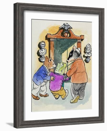 The Wind in the Willows-Philip Mendoza-Framed Giclee Print