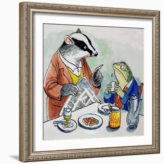 The Wind in the Willows-Philip Mendoza-Framed Giclee Print