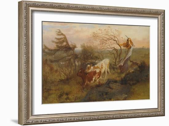 The Wind on the Wold, 1862-George Morland-Framed Giclee Print