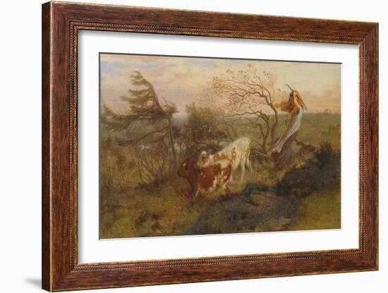 The Wind on the Wold, 1862-George Morland-Framed Giclee Print