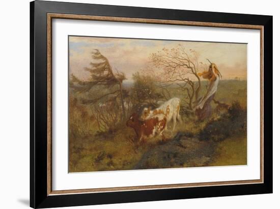 The Wind on the Wold, 1862-George Morland-Framed Giclee Print