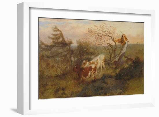 The Wind on the Wold, 1862-George Morland-Framed Giclee Print