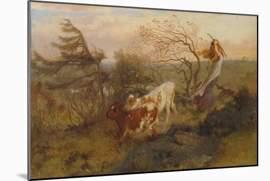 The Wind on the Wold, 1862-George Morland-Mounted Giclee Print