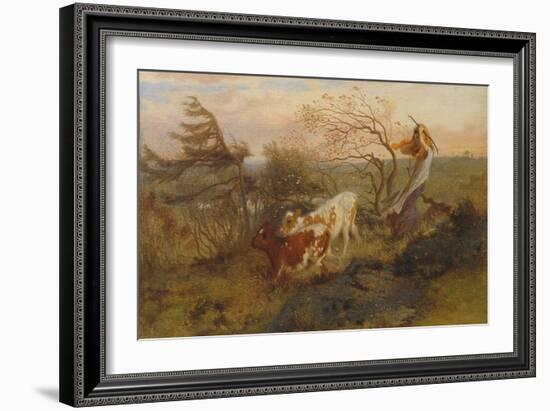 The Wind on the Wold, 1862-George Morland-Framed Giclee Print