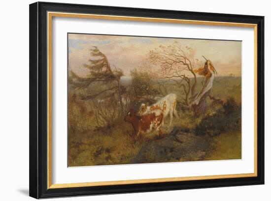 The Wind on the Wold, 1862-George Morland-Framed Giclee Print