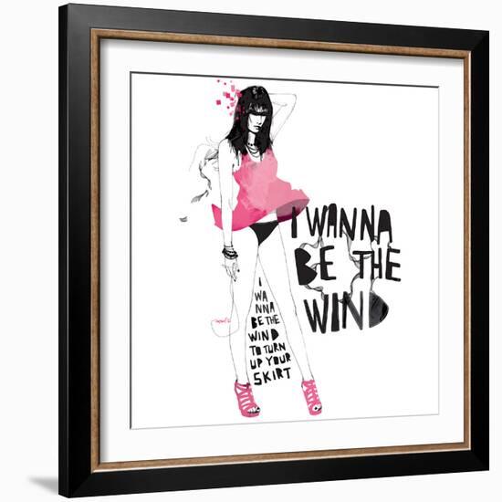 The Wind-Manuel Rebollo-Framed Art Print