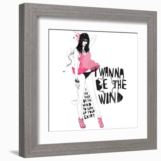 The Wind-Manuel Rebollo-Framed Art Print